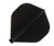 Cosmo Darts Fit Flight - 6 Pack Standard Dart Flight -Black-