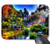Beautiful Spring Forest Mouse Pad 9.8 X 7.8 in