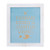 Disney Ariel Sea Princess Framed Wall Art, Blue/White/Gold