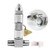 IDS Stainless Steel Aquarium CO2 Plant Atomizer Diffuser System with Bubble Counter for Plant Tank  12mm