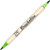 Kuretake ZIG Memory System Dual Brush Tip Marker  Brushables  No.47  Spring Green -MS-7700-047-