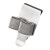 MUJI Japan Stainless Pen Holder Clip -for 2pcs Pen-