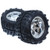 Redcat Racing Chrome Wheels and Tires 2pcs