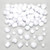 Baker Ross AV623 Glitter Snowball Pom Poms - Pack of 100  Craft Embellishments  Ideal for Winter Arts and Crafts Projects for Kids