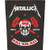 Metallica Back Patch  Metal Militia