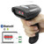 NETUM Bluetooth CCD Barcode Scanner Wireless Barcode Reader Handheld USB 1D Bar Code Imager for Mobile Payment Computer Screen Scan for POS Android iOS iMac Ipad System NT-1228BC