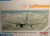 Herpa Lufthansa B737-200 Oc 1/500 In Case (**)