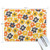 Fashion Retro Unique Custom Mousepad Orange Spring Romantic Sweet Fragrant Flower Printing Non-Slip Rectangle Natural Rubber Fabric Mouse Mat Gaming Mouse Pad