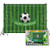 CSFOTO Polyester 6x4ft Soccer Backdrop Football Field Birthday Backdrop Soccer Theme Birthday Party Background for Photography Soccer Sport Bday Photo Wallpaper