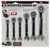 Performance Tool W39004 6 Piece SAE Black Ratchet Wrench Set
