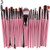 LOadSEcr 20Pcs Professional Beginners Makeup Brushes for Eyebrow Eyeshadow Beauty Tool Perfect Face Makeup Brush 3