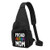 Proud Autism Mom Clouds Sling Bag Sling Bag Chest Bag Shoulder Backpack Cross Body