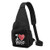 I Love Beef Clouds Sling Bag Sling Bag Chest Bag Shoulder Backpack Cross Body