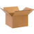 Boxes Fast BF10106 Cardboard Boxes, 10" x 10" x 6", Single Wall Corrugated, for Packing, Shipping, Moving and Storage, Kraft (Pack of 25)