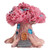Braceus Fairy Garden Yard Accessories Micro Landscape Ornaments Figurines Mini Fairy Tree House Miniature Garden Micro Landscape Ornament Craft Decor  Plant Pots  Bonsai Craft Decor - Pink