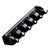 Broom Holder Wall Mounted - Mop and Broom Hanger Holder - Garage Storage Rack Garden Tool Organizer - 5 Position 6 Hooks for Home  Kitchen  Garden  Tools  Garage Organizing