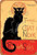 TarSign Tournee Du Chat Noir Avec Rodolphe Salis Vintage Tin Sign Logo 12 8 inches Advertising Eye-Catching Wall Decoration