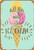 Carlor All You Need is Ice Cream Ice Cream Chic Vintage Wall Decor Metal Tin Sign 12 X 8 Inches