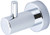 Pioneer 7MT033-BN Robe Hook, PVD Brushed Nickel Finish