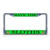 OMYFAIRY Save The Sloths Chrome Metal Heavy Duty License Plate Frame Stainless Metal Car Tag Holder 12 x 6 Inch