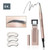 Waterproof Automatic Eyebrow Pencil Pen Kit For Perfect Eyebrow Quick Eyebrow Makeup With Eyebrow Brush Stencils Pencil Lead Tools