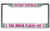 Monitorloe This Driver Placed Last Fantasy Football Aluminum License Plate Frame