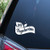 Lplop Cut Sticker Vegetarian Sticker - 5 Inches Vinyl Decal - Set of 2 Car Laptop Phone Tablet Vinyl Decal Sticker