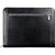 Metropolitan Zippered Organizer Premier Leather Padfolio Portfolio Notepad, Writing Pad, Black