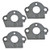 Homelite Ryobi Trimmer (4 Pack) Replacement Carburetor Gasket # 901552001-4PK