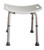 Essential Medical Supply Adjustable Tool Free Blow Molded Shower Bench