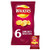 Walkers Smoky Bacon Crisps 6 x 25g 6 per pack