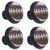 Partial Football Door Knobs Cabinet Handles Pulls Cupboard Handles Drawer Wardrobe 4pcs with Screws