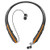 Bluetooth Headphones  Retractable Earbuds Wireless Headset Neckband Sports Noise Cancelling Stereo Earphones with Mic -Black Orange- Bluetooth Headphones  Retractable Earbuds Wireless Headset Neckband Sports Noise Cancelling Stereo Earphones with Mic -Black Orange-