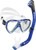 Cressi Ikarus  and  Orion Dry  Translucent Cobalt  One Size