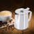 Stainless Steel Milk Jug 350ml Milk Jug for Coffee Machine Coffee Creamer Milk Frothing Pitcher Jug Cup Milk Pitcher Jugs with Lid  Latte Frothing Art Jug