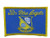 U.S. Military USN Navy Blue Angels Flag Iron On Patch