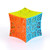 GLBS Creative 3x3x3 Hollow Pattern Puzzle Cube Beginner Racing Magic Cube Smooth Feel Entertainment Leisure Speed Cube ABS Plastic Puzzle Magic Toy for Kids