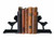 Creative Co-op Cast Iron Bird Shaped Bookends (Set of 2 Pieces)