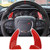 Steering Wheel Shift Paddle Extension Trim Cover for for 2015-2020 Dodge Charger Challenger Durango RT  and  Scat Pack -NOT FIT SRT Version- -Red-