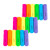 Yoobi - Mini Highlighters - 6-Color Variety - Pack of 3