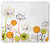 Ambesonne Floral Mouse Pad  Umbelifers Flower Garden Summer Spring Season Themed Petals Illustration  Rectangle Non-Slip Rubber Mousepad  Standard Size  Marigold Yellow