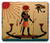 Ambesonne Egyptian Print Mouse Pad  Sun Old Egyptian Timeless Grace Tradition Illustration  Rectangle Non-Slip Rubber Mousepad  Standard Size  Multicolor