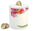 Lunarable Floral Piggy Bank  Flourishing Spring Flowers and Leaves in Watercolors Frame Colorful Design  Printed Ceramic Coin Bank Money Box for Cash Saving  Multicolor