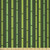 Lunarable Green Fabric by The Yard  Tropical Exotic Nature Pattern of Bamboo Stems  Microfiber Fabric for Arts and Crafts Textiles  and  Decor  1 Yard  Forest Green Apple Green Lime Green
