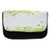 Lunarable Butterfly Pencil Case  Swirling Spring Branches  Fabric Pen Pencil Bag with Double Zipper  8.5 inch x 5.5 inch  White Pistachio