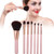 7Pcs Multi-Functional Makeup Brush Set For Girls  Portable Cosmetic Beauty Tool Kit for Beginner