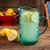 The Pioneer Woman Adeline 1.59-Liter Glass Pitcher, Turquoise