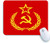 VANKINE Mouse Pad USSR Communism icon with Hammer and Soviet Sickle and Branches with Leaves Red Star Union Flag with Socialism Symbol Non-Slip Rubber Gaming Mouse Pads for Computers Laptop