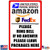 Deliveries Ring Bell If No Answer Leave Package Here Metal Sign 8x12 Inches