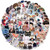 BTS Stickers 76 PCS Korea BTS Stickers Pack Waterproof Vinyl Kpop Stickers for Laptop Computer Car Skateboard Water Bottle Travel Case Guitar Luggage Motorbikes